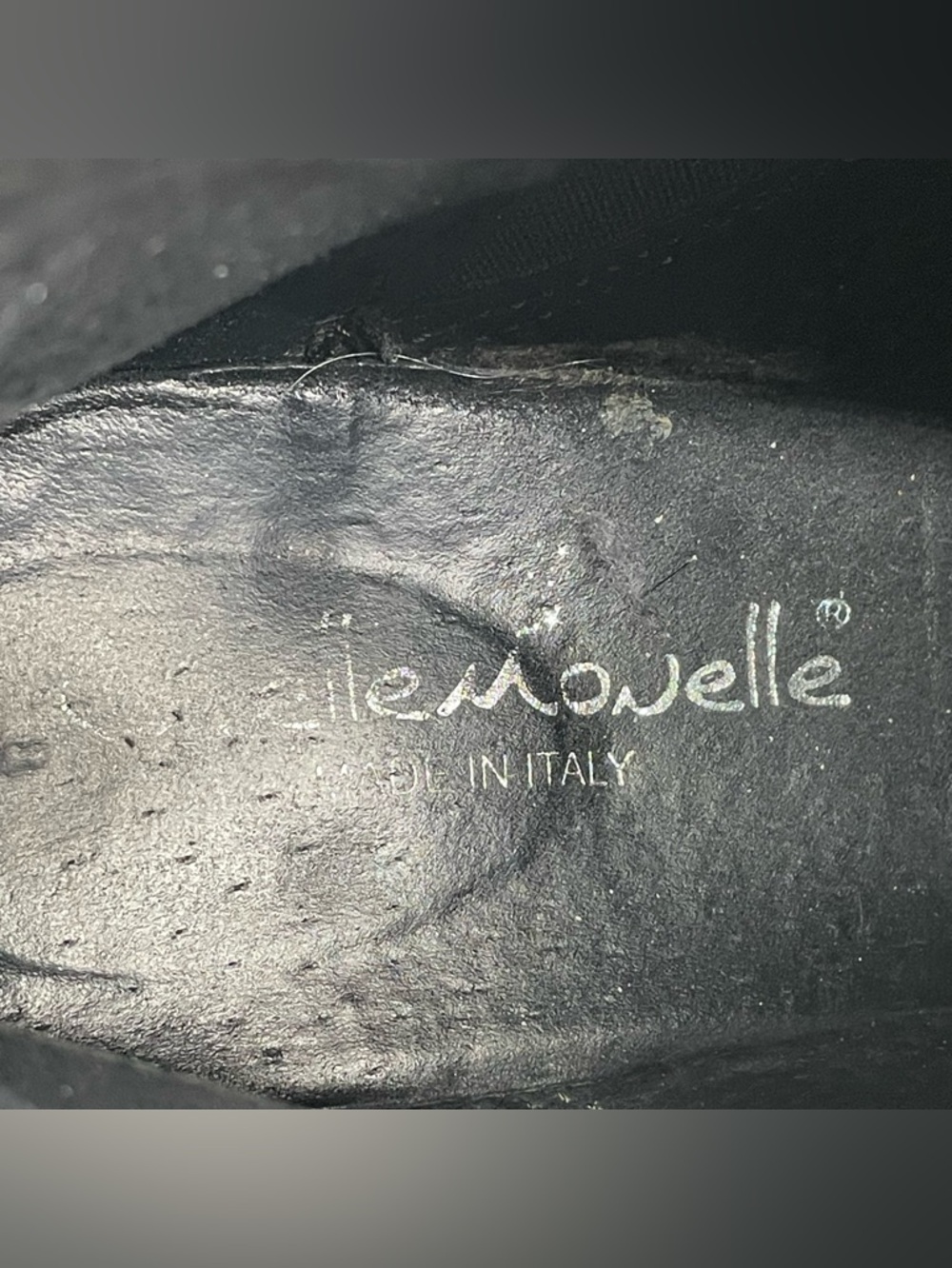 Lemovelle Ankle Boots Women 36 Black  Leather‎ Buckle Strap Made in Italy - Picture 6 of 8